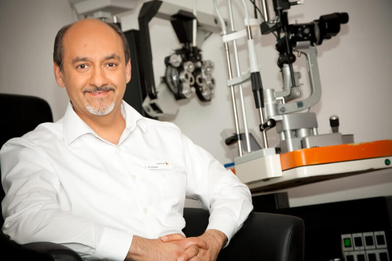 Prof. h.c. Dr. med. Amir-Mobarez Parasta - Augenchirurg für schonende Grauer Star Operation